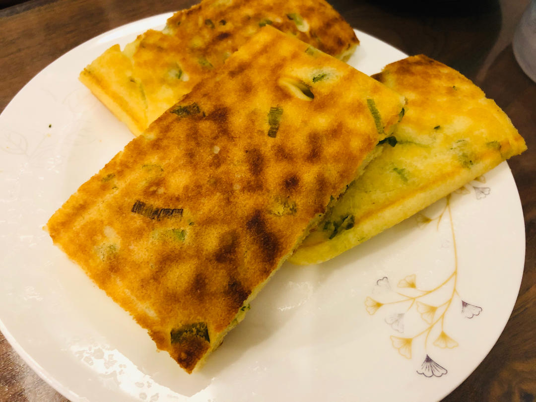 手不沾面做发面大饼