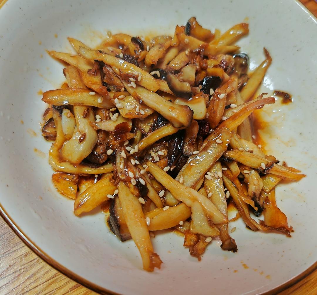 越嚼越香‼️比肉还要好吃👉干煸孜然杏鲍菇