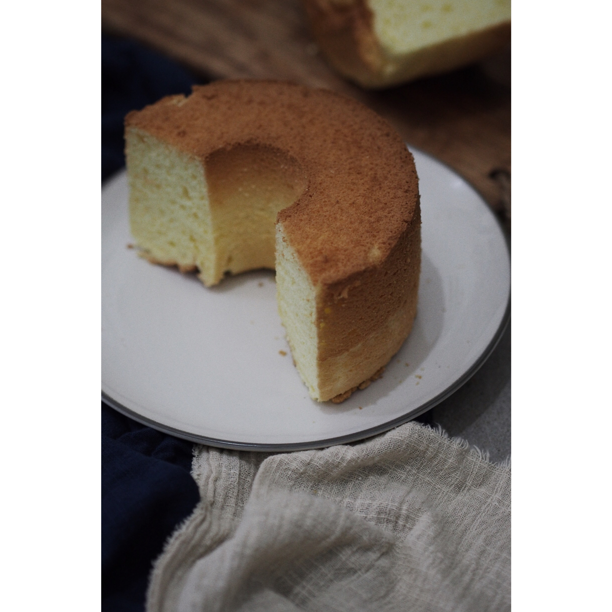 最好吃的戚风——奶油奶酪戚风