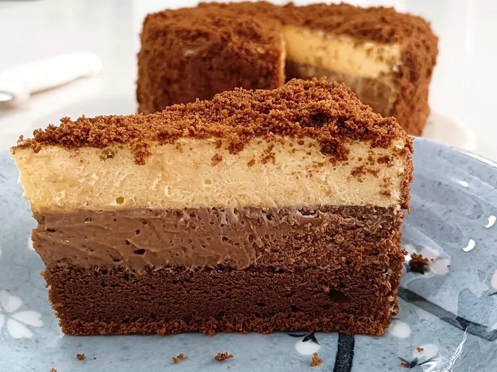 巧克力分蛋海绵蛋糕