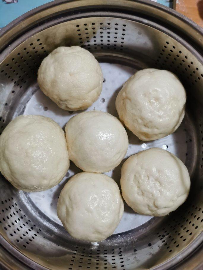 纯手工奶香馒头【无泡打粉，无添加】