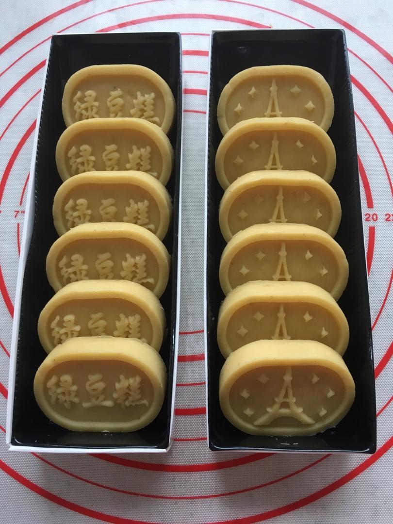省时简易绿豆糕-免泡豆免过筛
