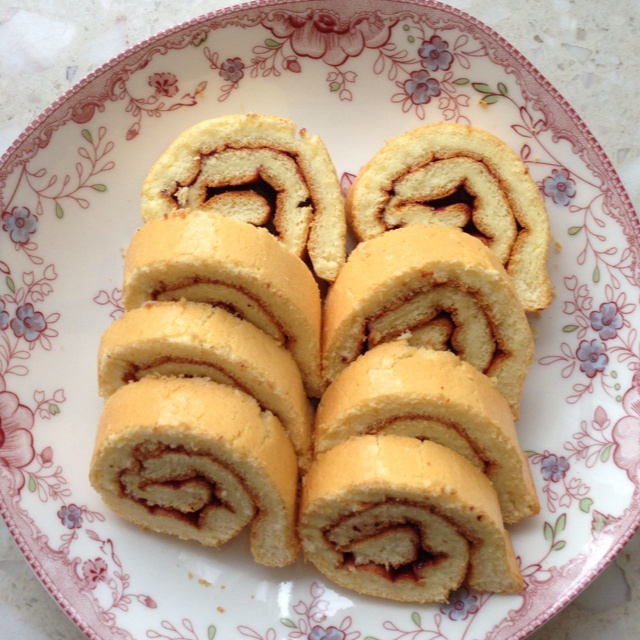 烫面戚风蛋糕卷，平凡，不平淡。