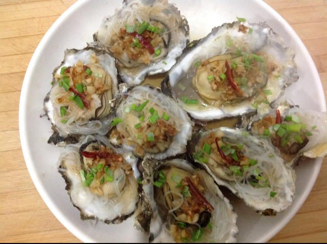 蒜蓉粉丝蒸扇贝