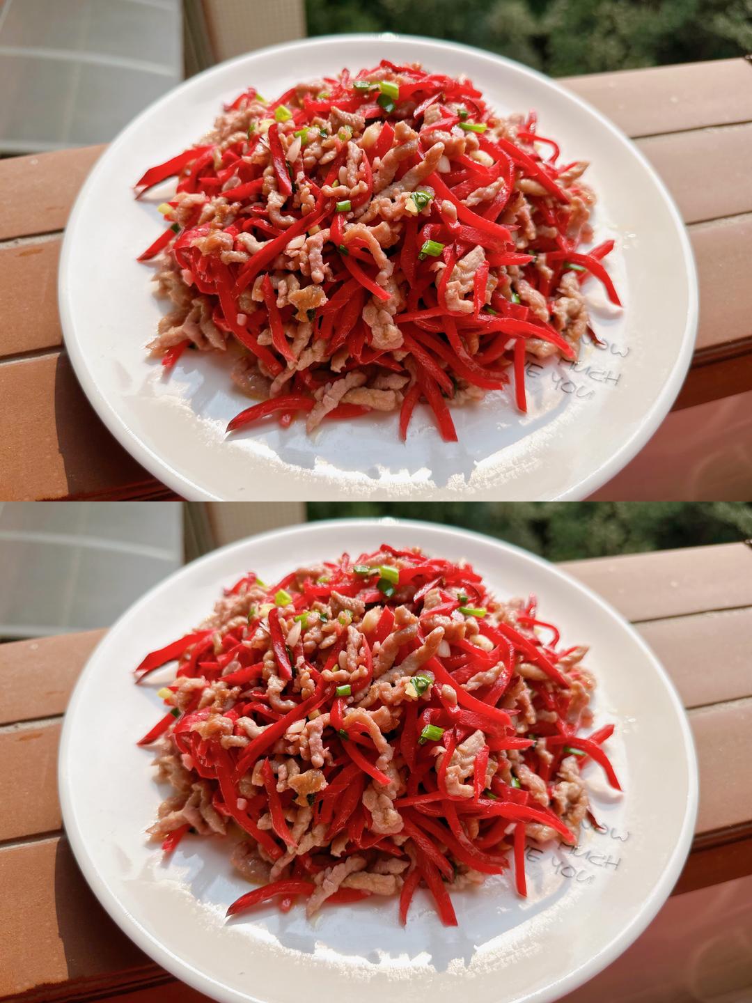 腌脂泡萝卜炒肉丝（下饭神器）的做法