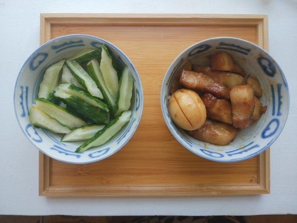 其实也不是很难的红烧肉烧蛋