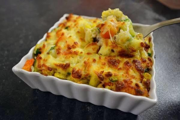 Double cheese素彩焗饭