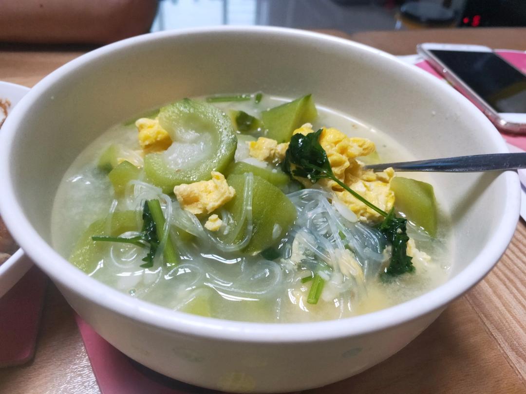 农家丝瓜煲