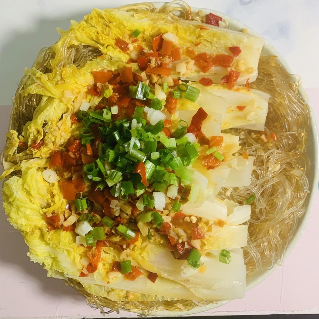 蒜蓉粉丝娃娃菜