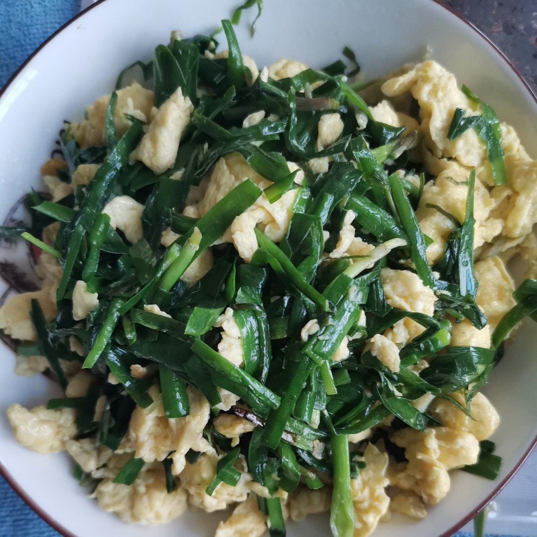 韭菜炒鸡蛋——三分钟快手下饭菜 掌握火候的秘诀
