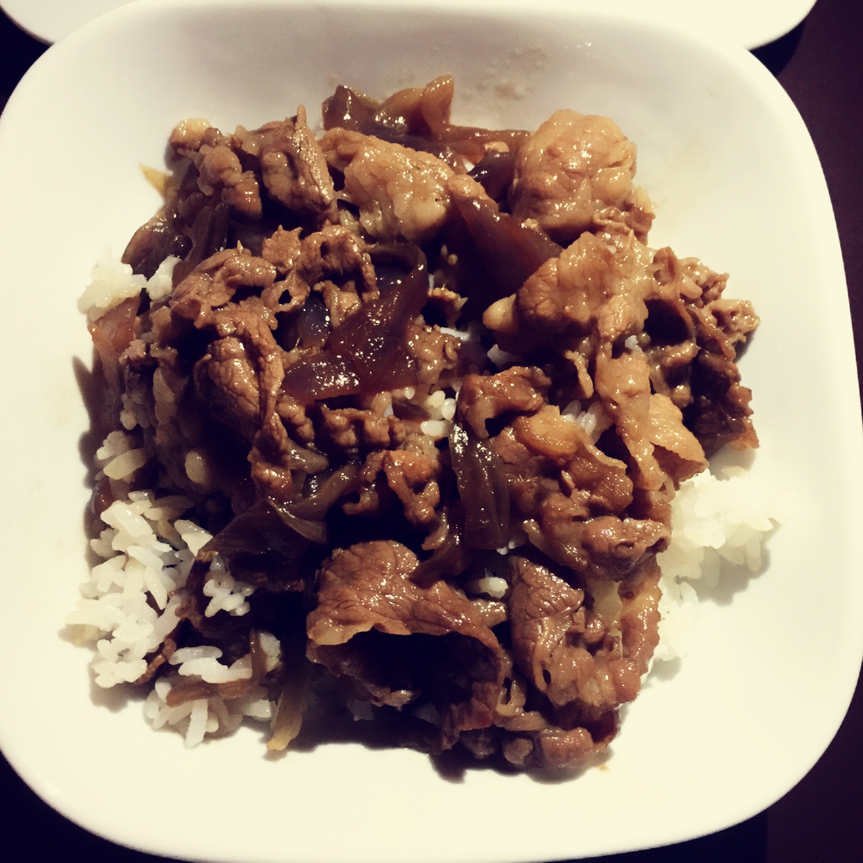牛肉丼（牛肉饭）