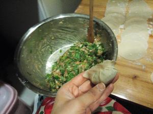 三鲜韭菜饺的做法 步骤6