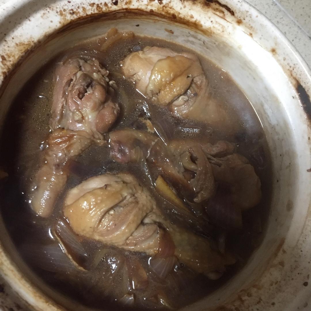 葱油鸡腿