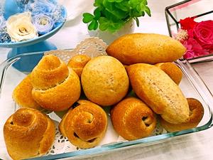 全麦花式小面包的做法 步骤15