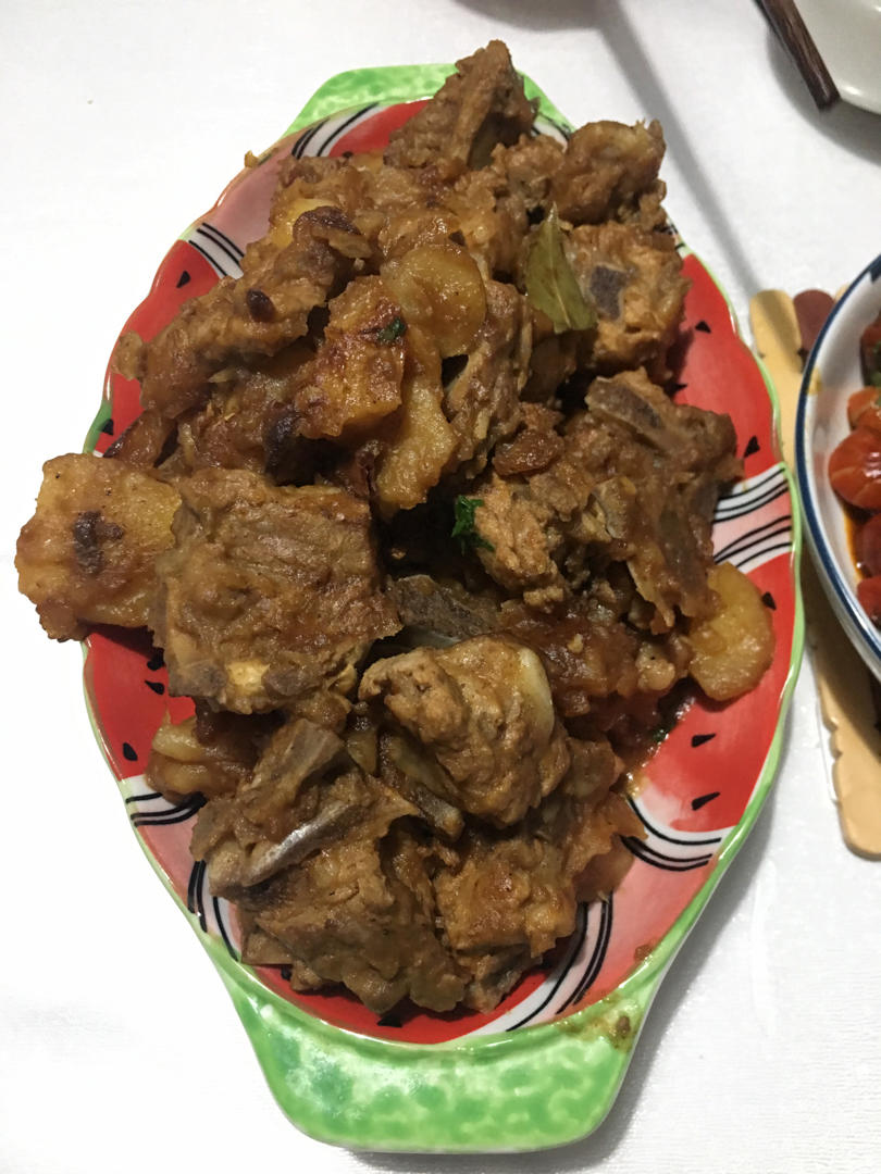 排骨炖土豆