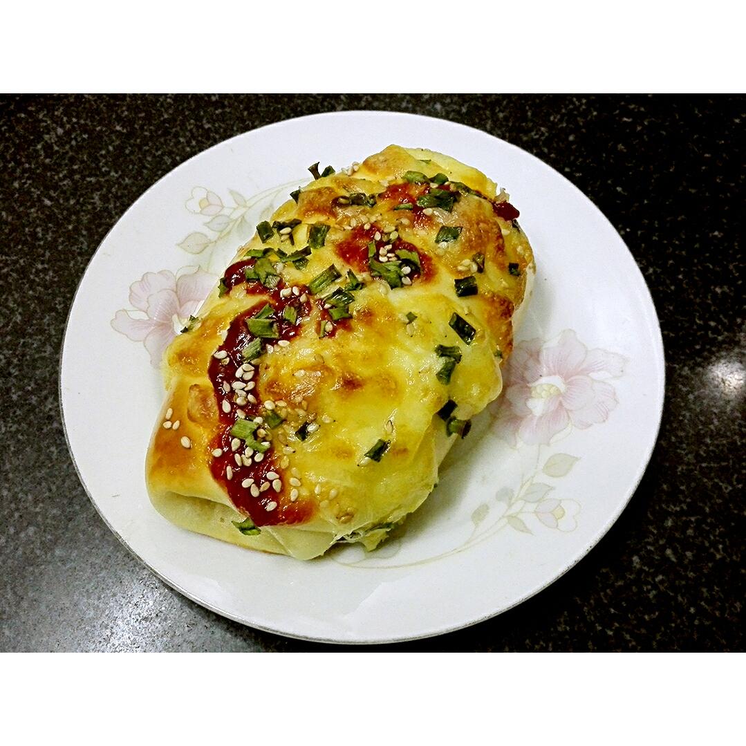 葱香芝士面包