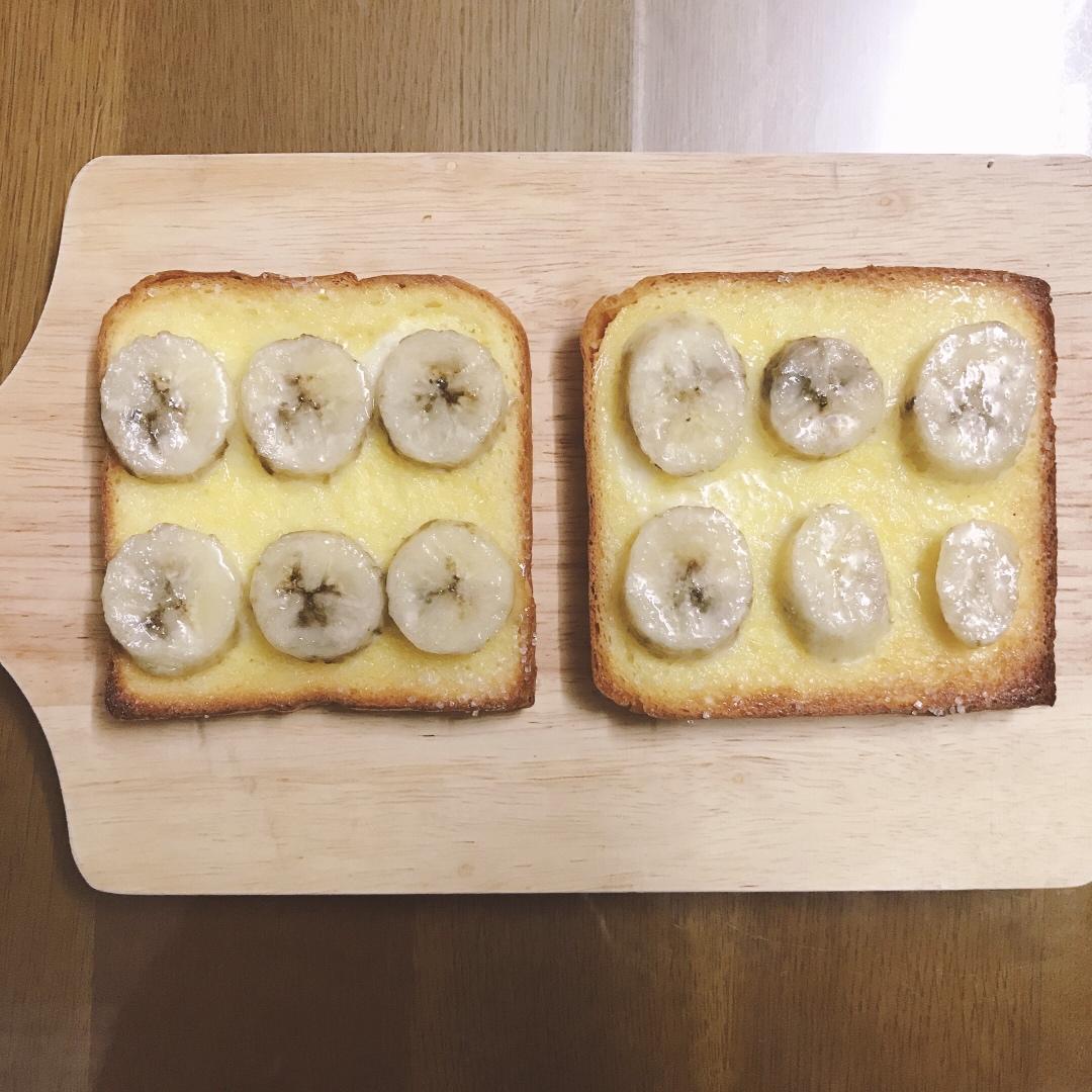 好吃到哭的香蕉烤吐司❗️酥脆香甜❗️零失败❗️