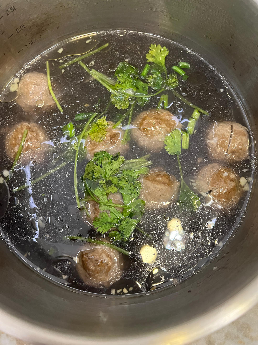 紫菜牛肉丸汤