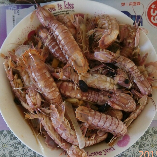 清蒸皮皮虾