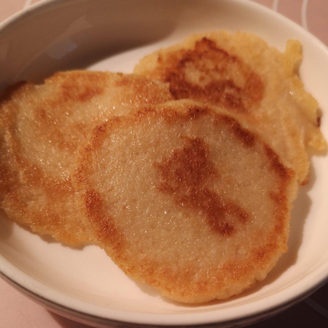 松软香糯的豆渣糯米饼🥞