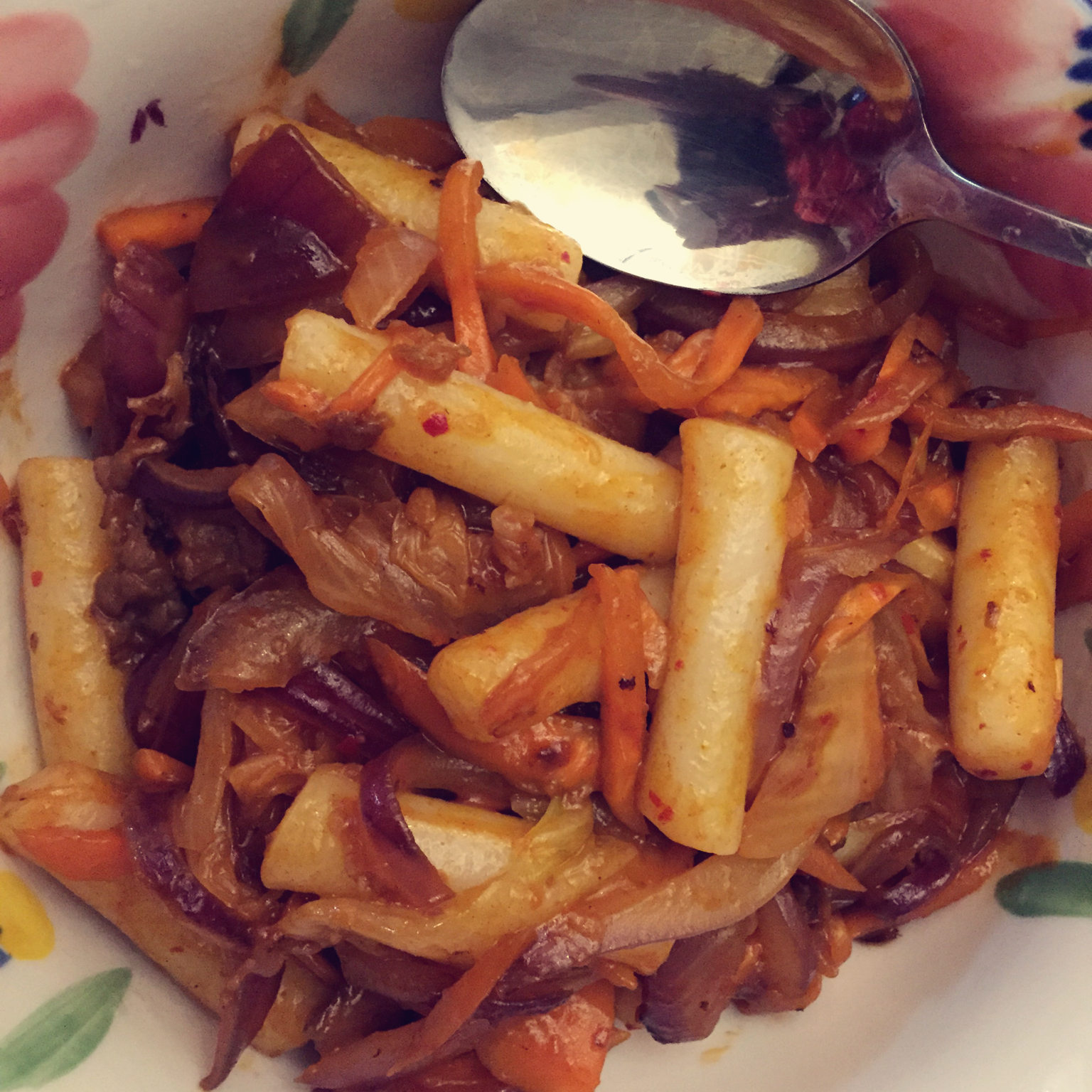 韩式辣炒年糕（or网红芝士套路之芝心年糕）