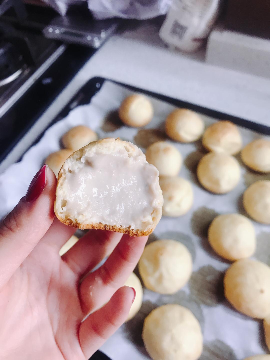 【减脂烘焙】无糖少油小泡芙