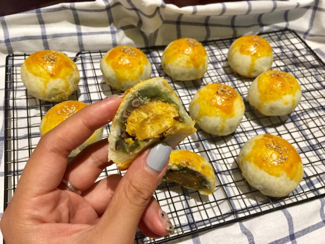 不用揉出膜、不用醒面就能酥掉渣的中式酥皮点心