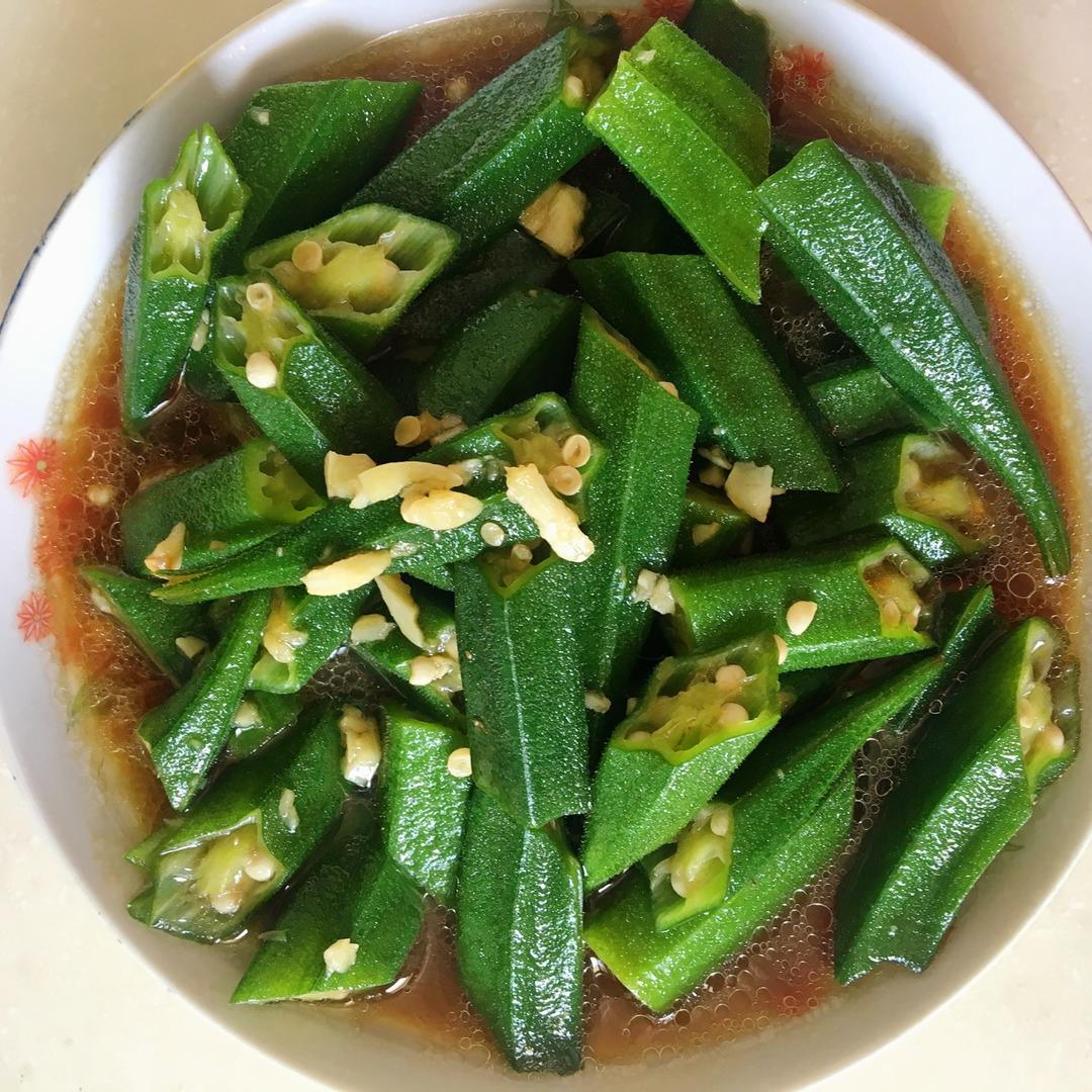 蒜香蚝油秋葵（下饭版）
