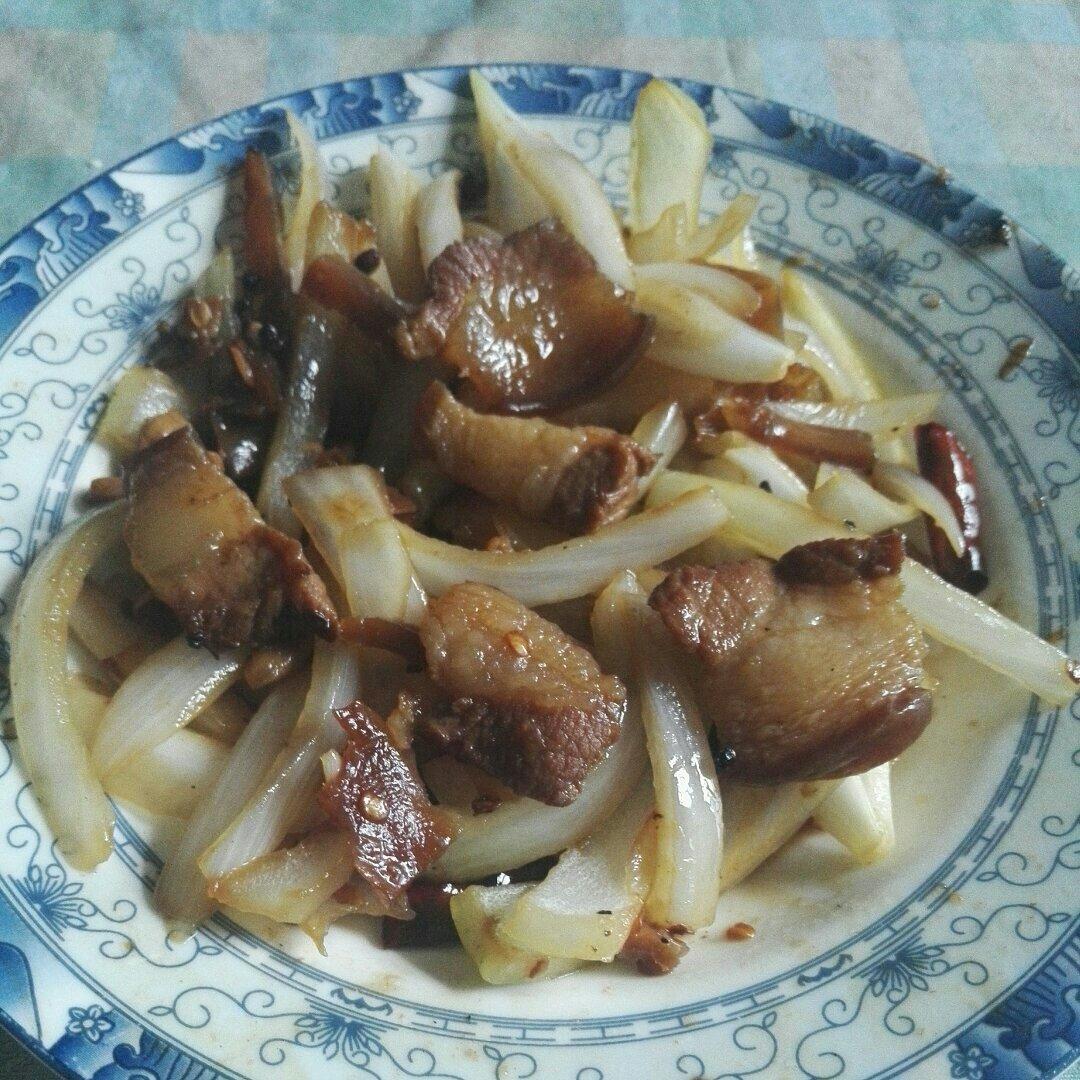 洋葱炒腊肉