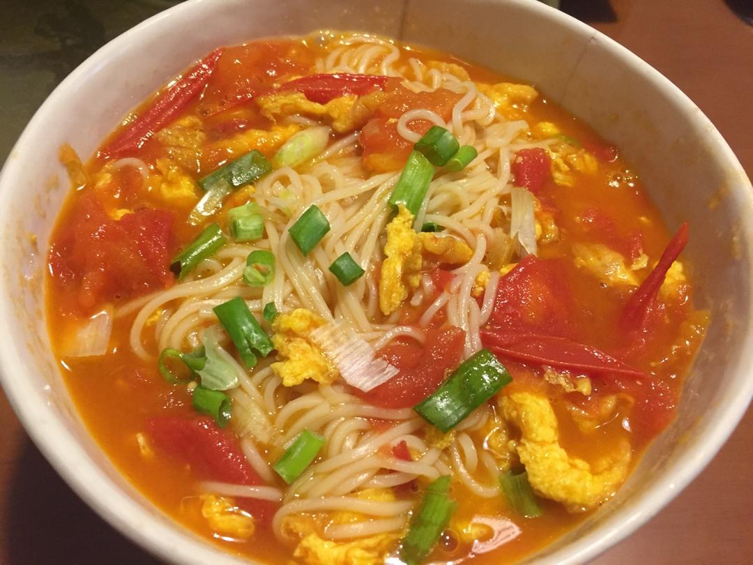 石头la4m做的番茄鸡蛋面