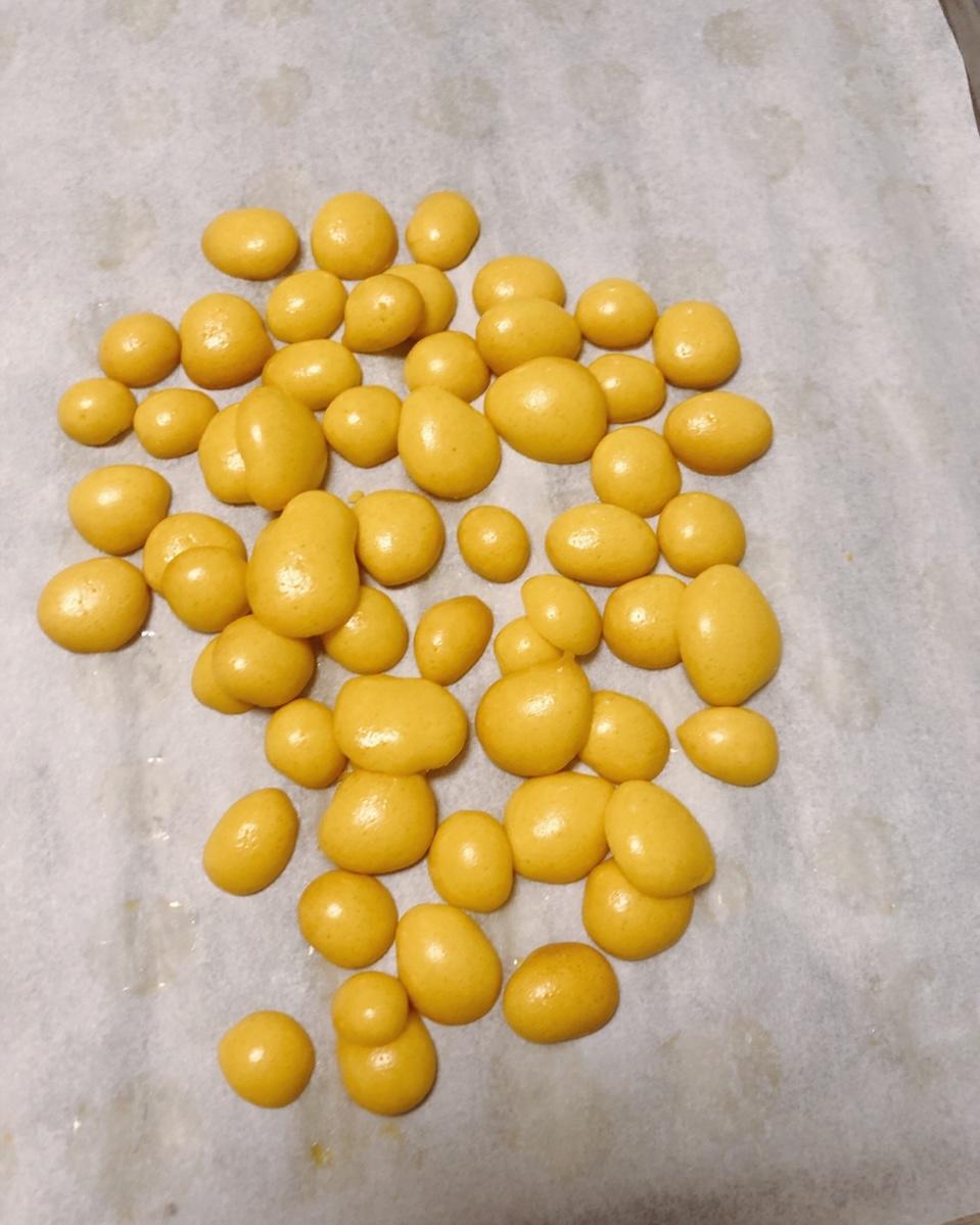 超精确蛋黄溶豆配方做法，宝宝超爱的小零食