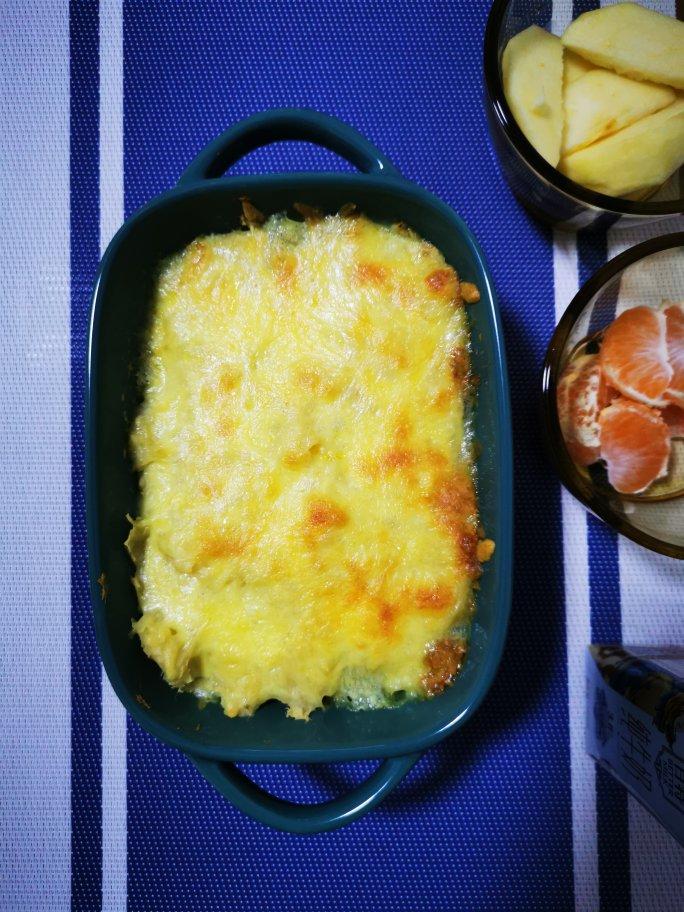 超拉丝芝士焗红薯❗奶香浓郁