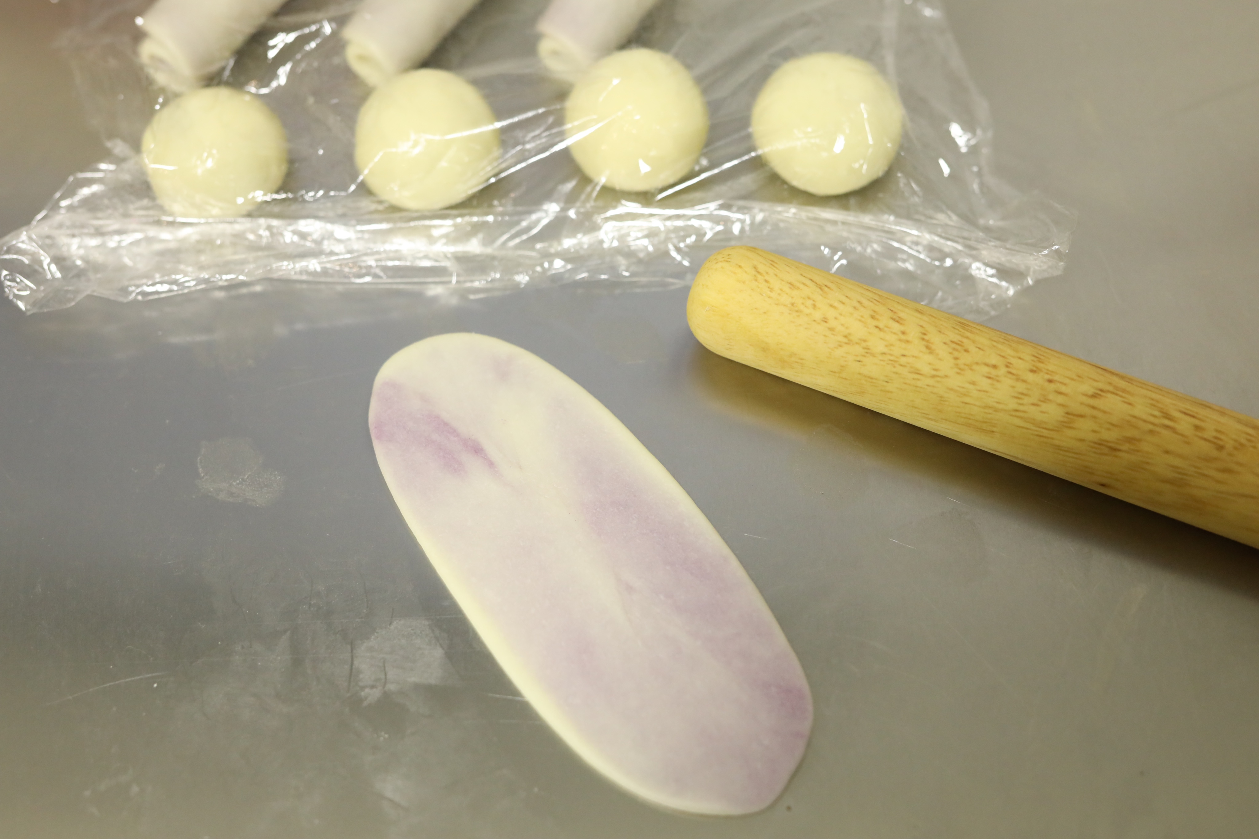 浪漫紫薯菊花椰蓉酥的做法 步骤10