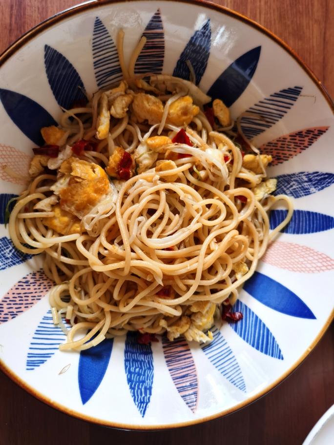 莲花炒粉(意面版)