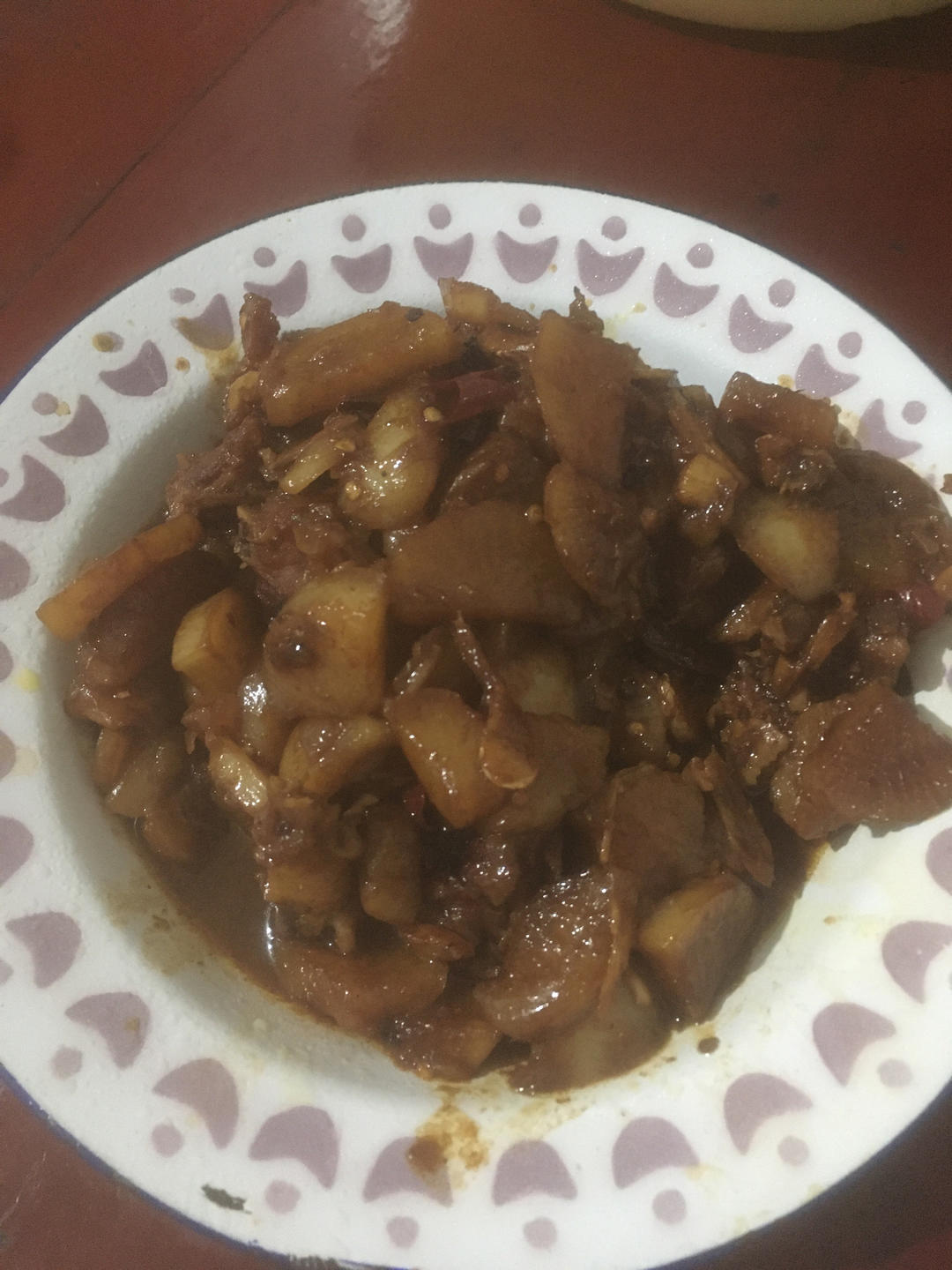 咸鸭烧萝卜/或土豆