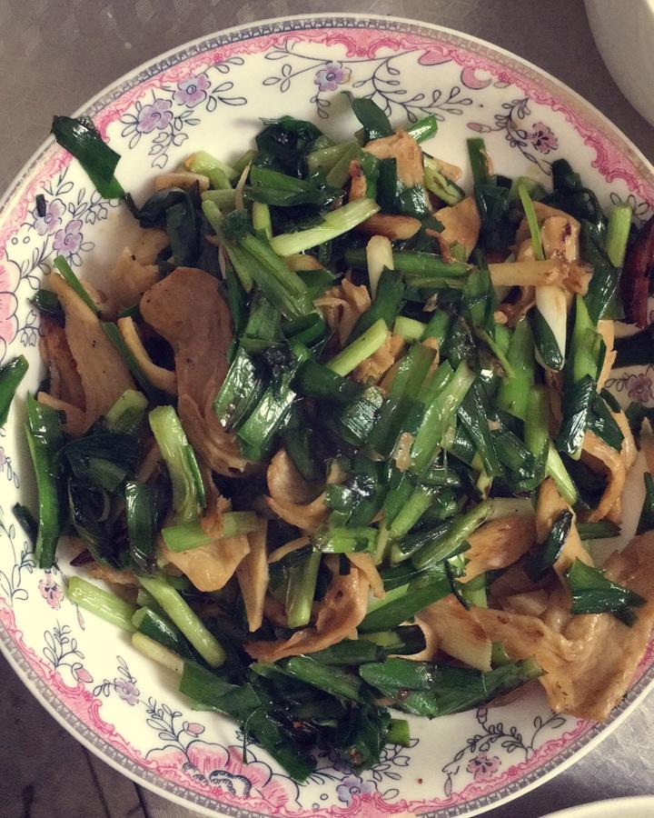 韭菜素鸡翅