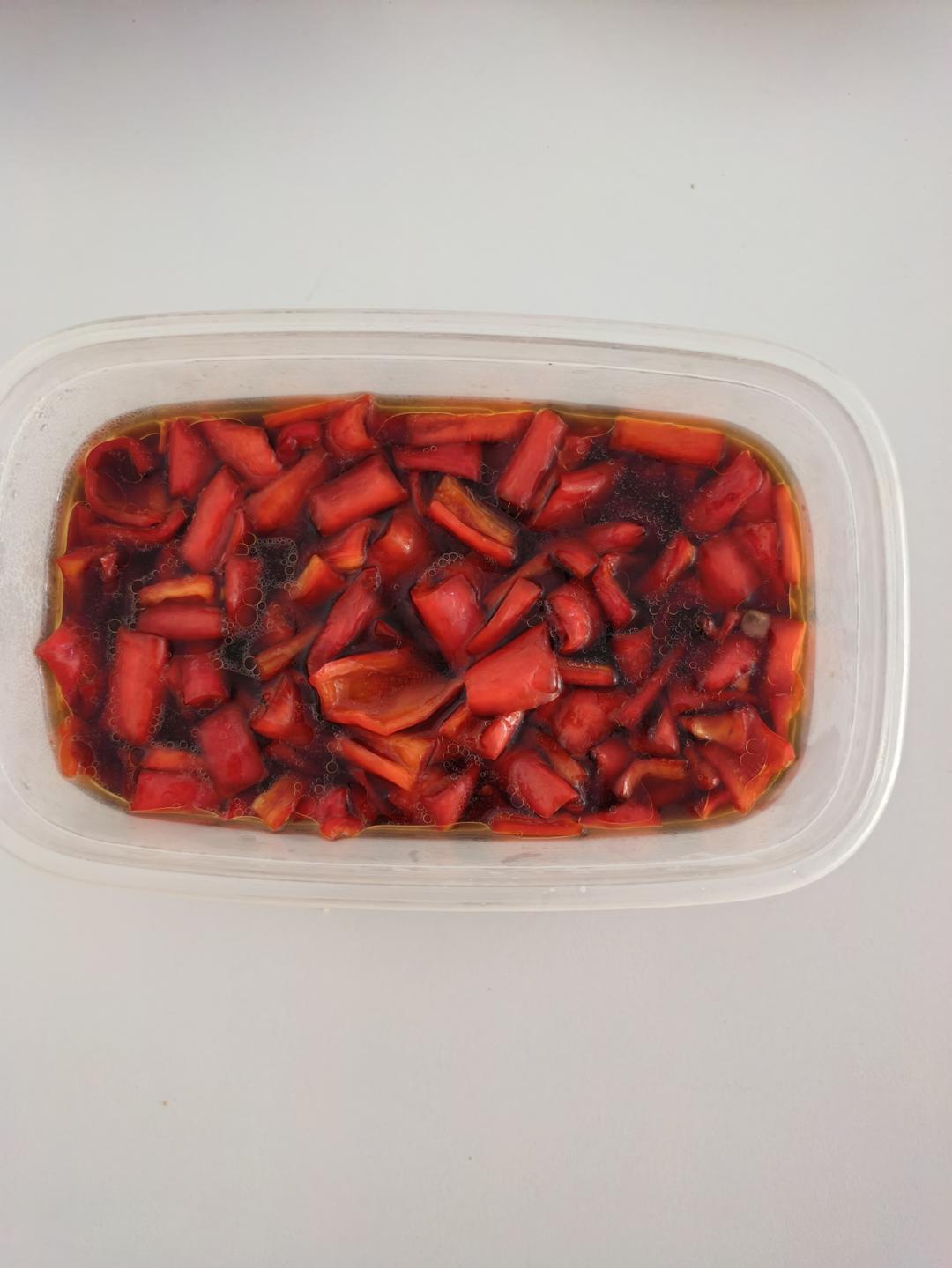 糖醋红椒