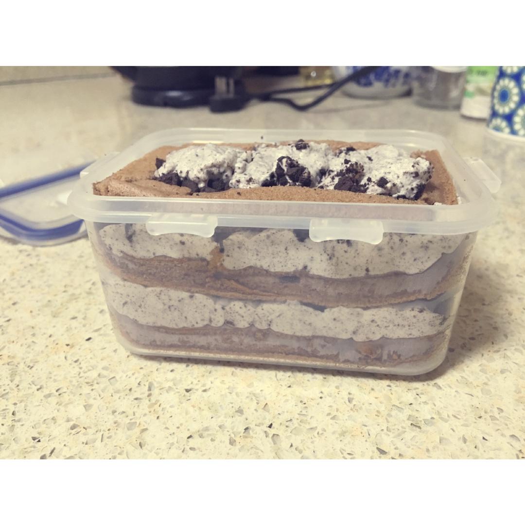 好吃到流泪的奥利奥咸奶油盒子蛋糕