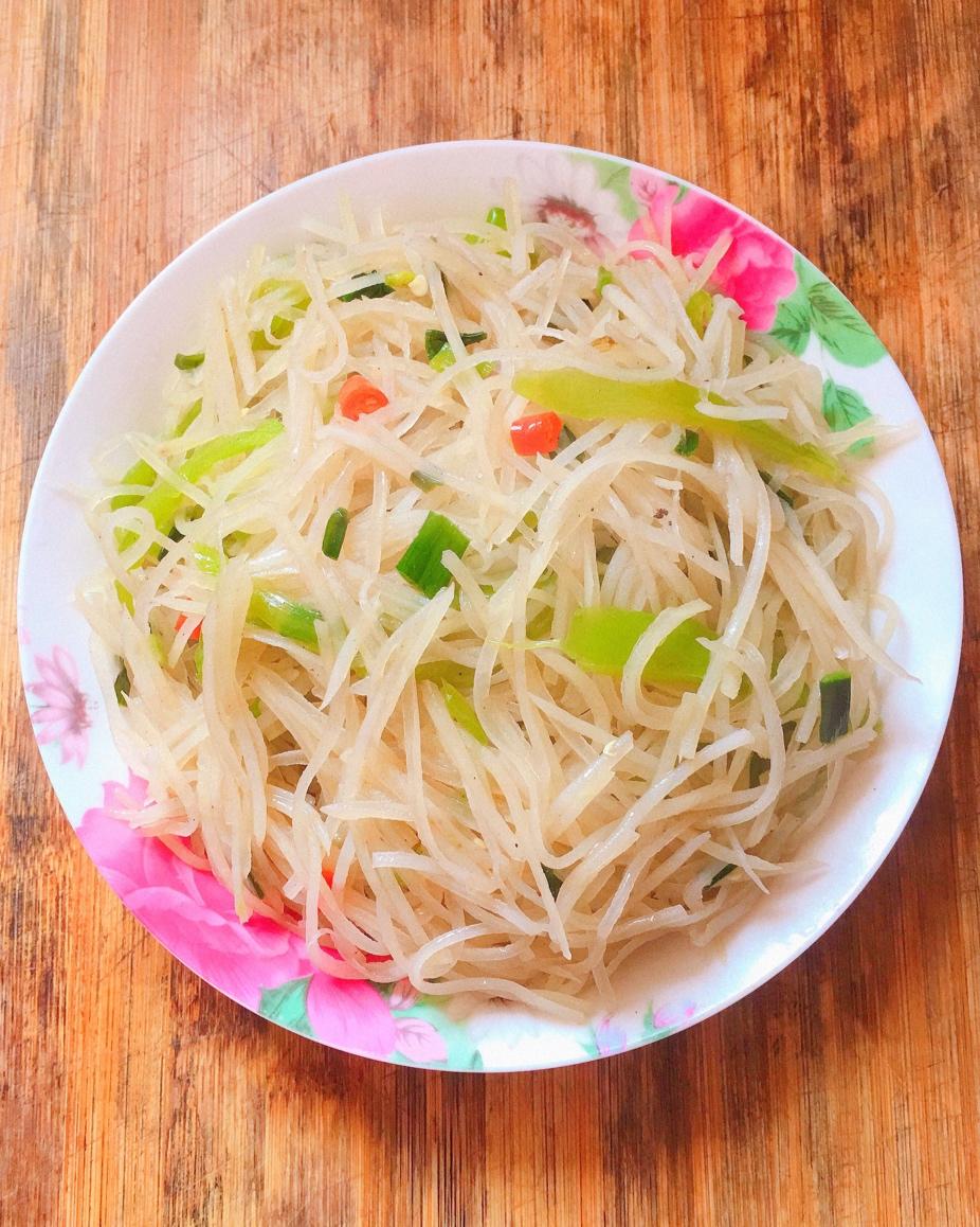 青椒土豆丝