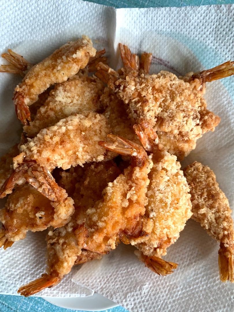 酥炸凤尾虾