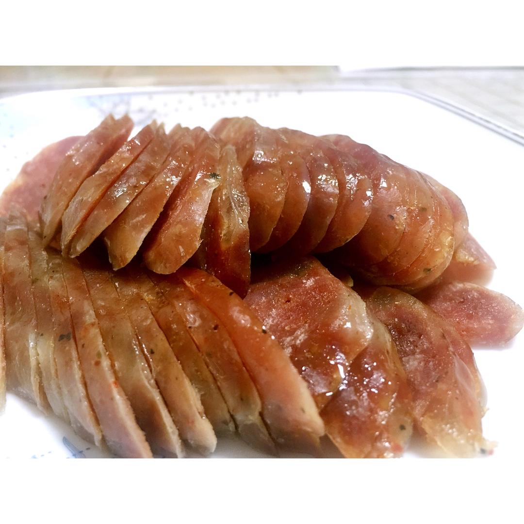 蒸腊肠