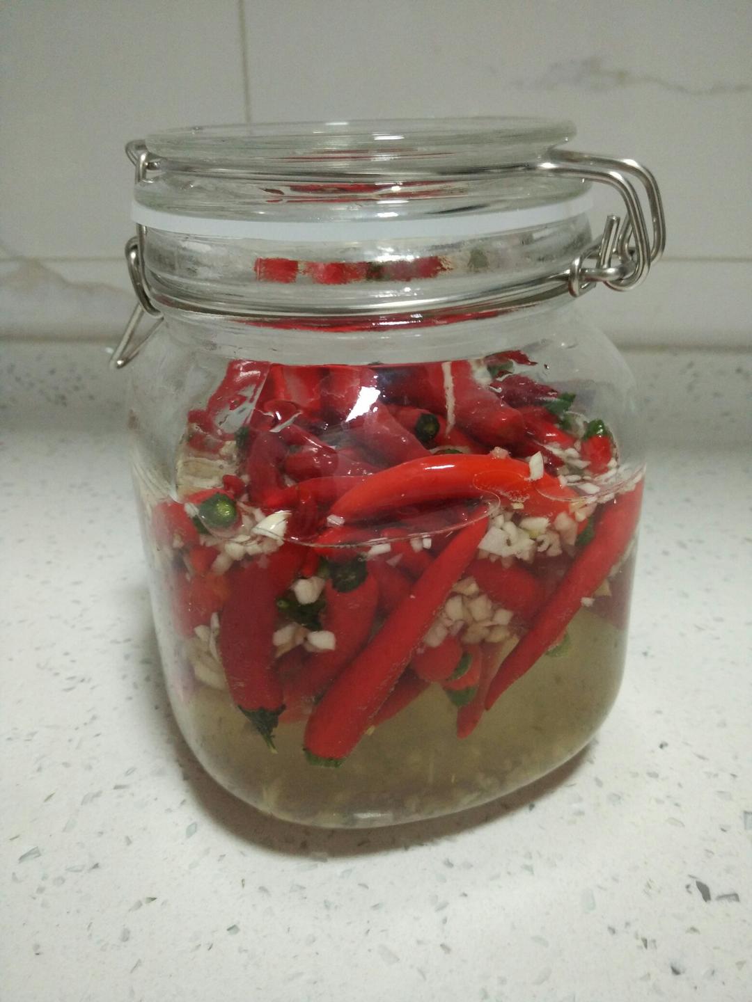 自制泡椒（腌小米椒）