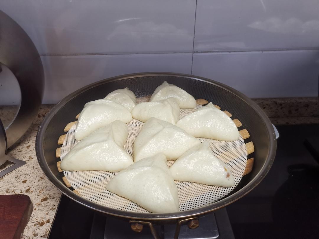 家常糖三角 糖包子 红糖芝麻馅 儿时的味道 附细节视频详解