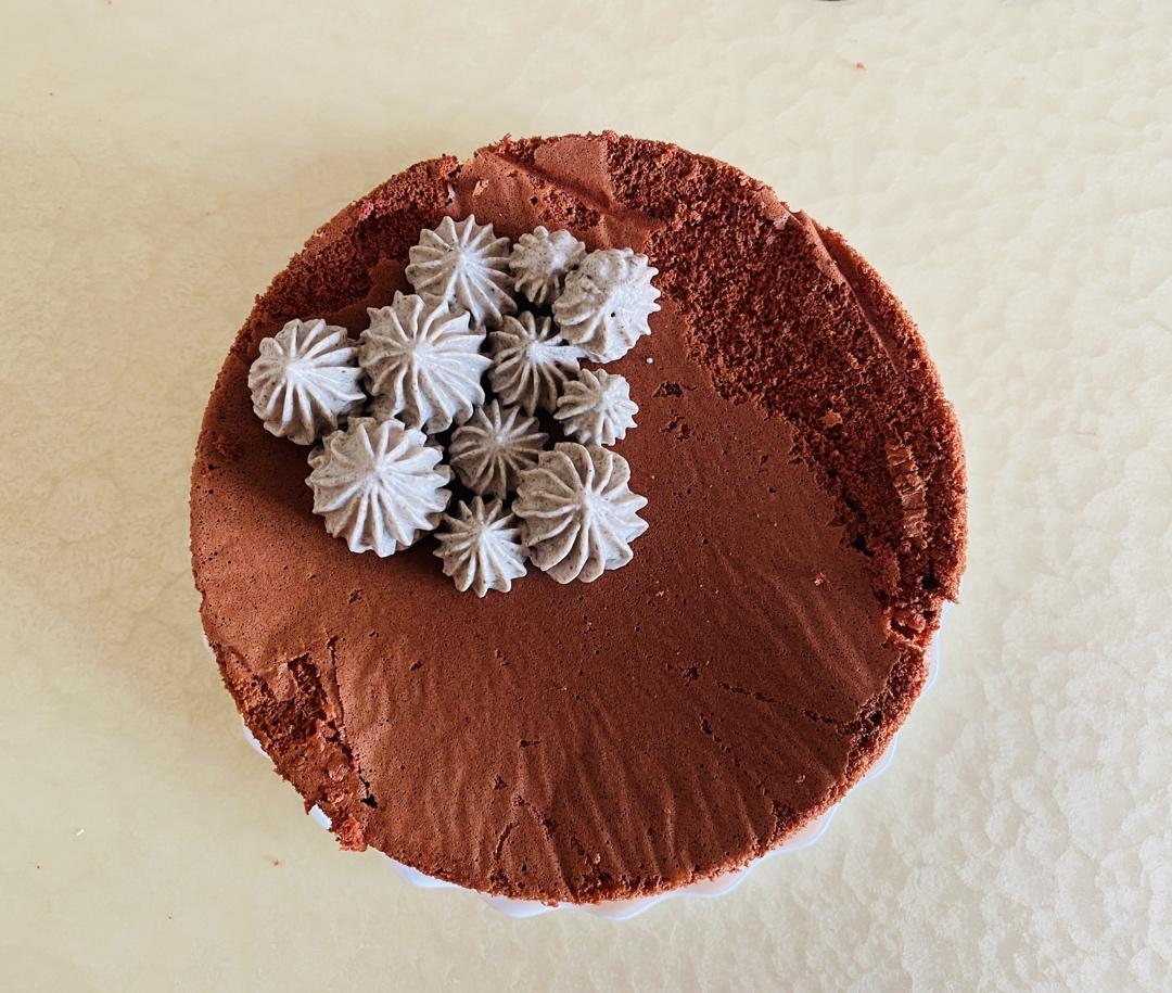 暖心红丝绒蛋糕［6寸绵软戚风版 ］