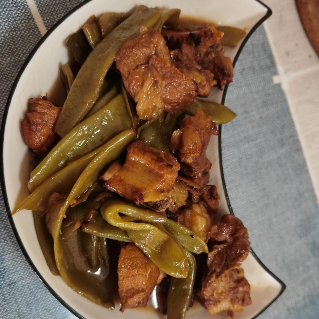 排骨炖豆角