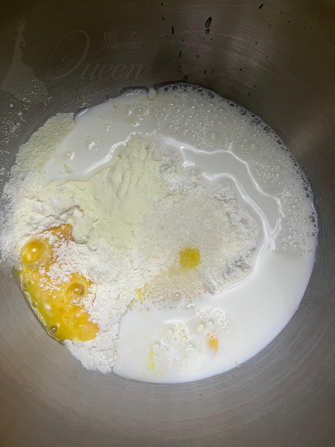 纯奶手撕吐司的做法 步骤1