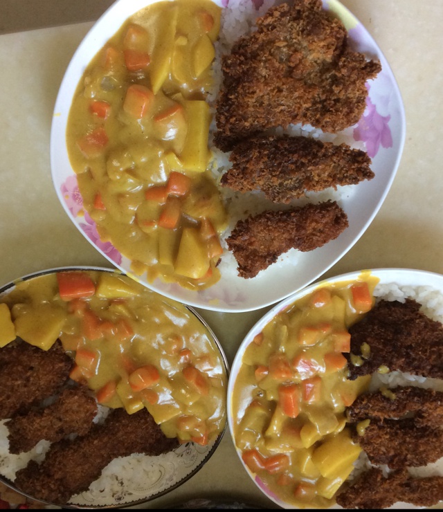 咖喱猪扒饭