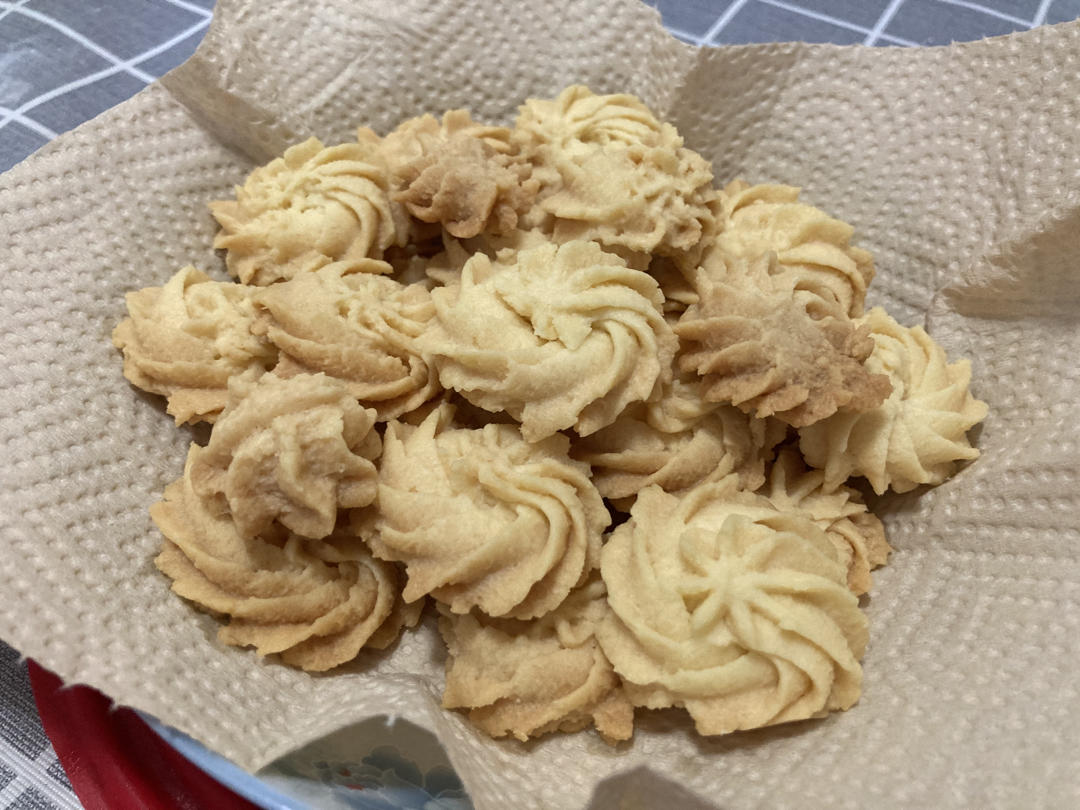 秒杀甜品店的黄油曲奇，做了你会爱上它～