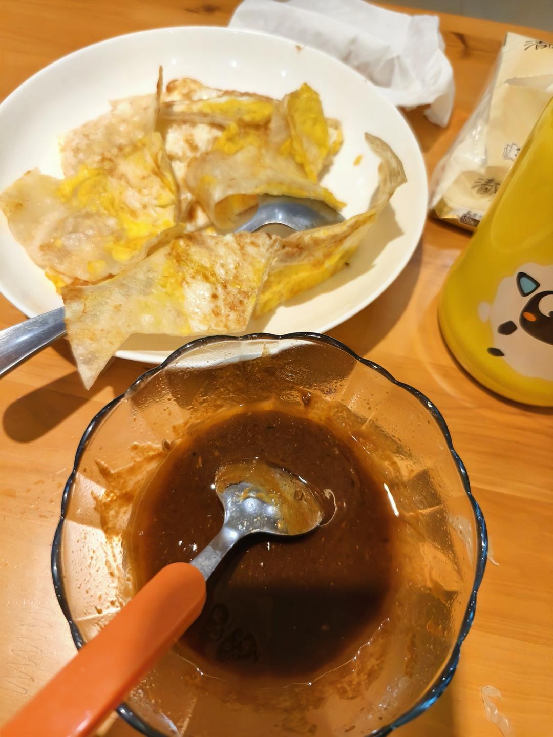超级美味的东北烤冷面➕自制万能酱料【酱料是关键】