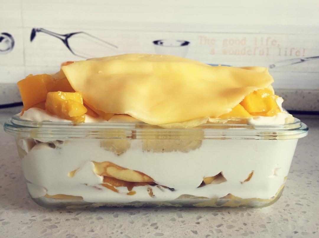 榴莲千层盒子(详细摊皮技巧)